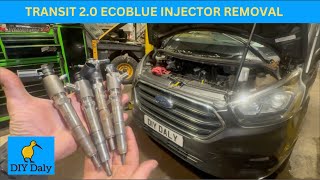 Ford Transit Custom 2.0 Ecoblue Injector Removal / Replacement