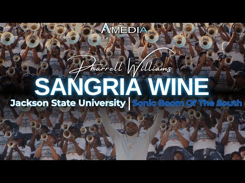 Jackson State University SBOTS - Sangria Wine ( @Pharrell) | 2025 Soul Bowl | 4K 2160p 🔥🎥🎬‼️