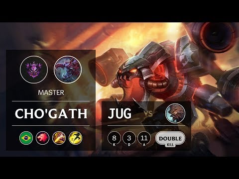 Cho'Gath Jungle vs Udyr - BR Master Patch 10.2