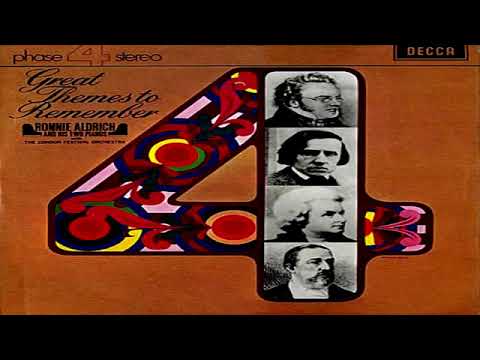 Ronnie Aldrich And His Two Pianos with The London Festival Orchestra ‎– Great Themes To Remember   1