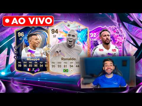 🚨AO VIVO! MELHOR TIME do ULTIMATE TEAM! RONALDO 94! FC 26