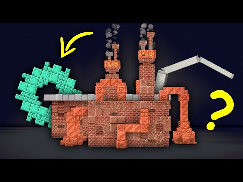 10 Builders vs. 1 Minecraft Steampunk Factory