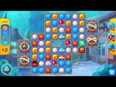 [FISHDOM Walkthrough] Level 8078 Super Hard