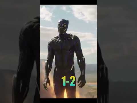 Who is Strongest Iron Man VS  black panther #avengers #marvel #shorts #ironman