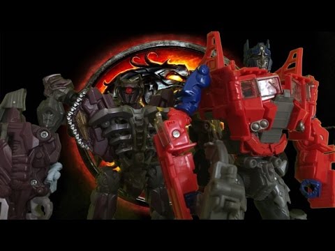 Optimus Prime Vs Shockwave (Mortal Combat Style) HD