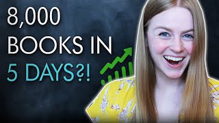 How I Sold 8,000 e-Books in 5 Days Using a Free Book Promotion on Amazon KDP