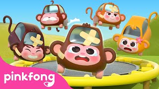 Five Little Monkeys Jumping on the Bed | Baby Shark Toy Car | Best Kids Song | Pinkfong Baby Shark