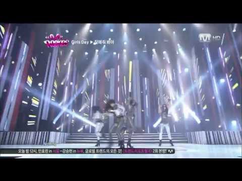 [HD] 101208 Girl's Day - Nothing Lasts Forever @ Mnet M Rookies