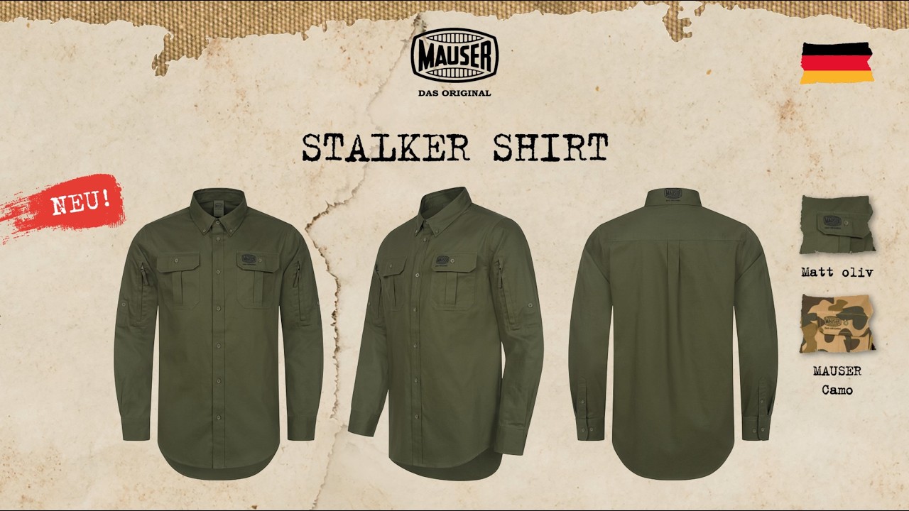 MAUSER Stalker Hemd