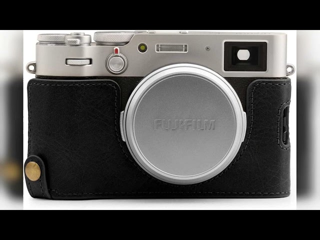 Vídeo relacionado con MegaGear MG1980 Ever Ready - Funda de Piel para cámara Fujifilm X Series X-E4, Color marrón