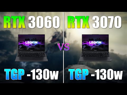 RTX 3060 Laptop vs RTX 3070 Laptop - Test in 4 Games - How Big is The Difference?