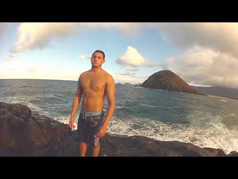 Cliff Jumping Hawaii, 2.0 - 80 Foot Jump.
