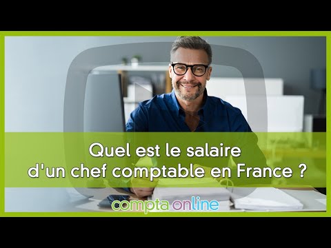 Quel est le salaire d'un chef comptable en France ?