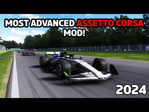 Most Advanced Car Mod in ASSETTO CORSA - VRC Formula ALPHA 2024 REVIEW
