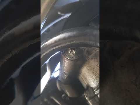 Mercedes benz c230 power steering leak high pressure line part 2