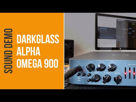 Darkglass Alpha Omega 900 - Sound Demo (no talking)