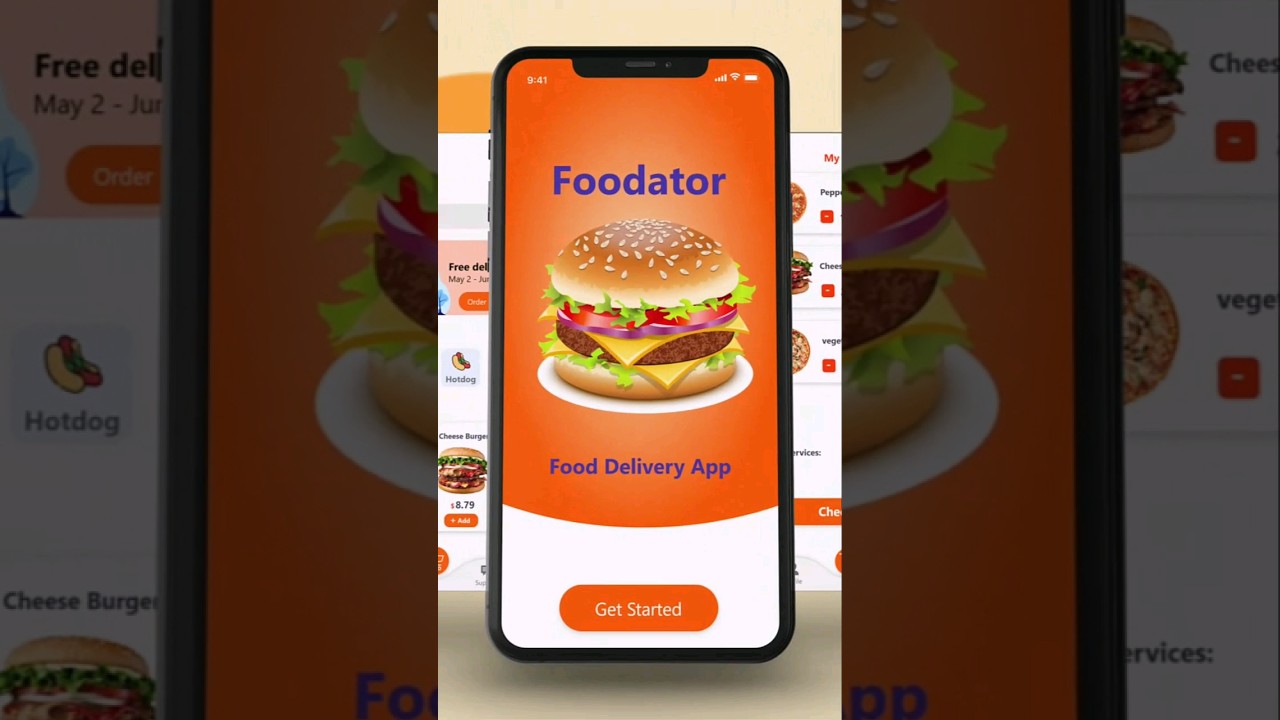 how to make food ordering app? android studio tutorial
