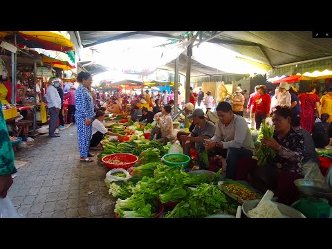 Morning Market Food Show - Breakfast, Snacks, And Fresh Foods - Phnom Penh