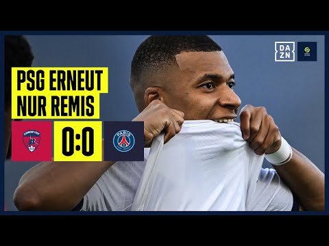 Mbappe & Co beißen sich an Clermont die Zähne aus: Clermont - PSG 0:0 | Ligue 1 | DAZN Highlights