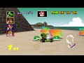 Mario Kart 64 Mushroom Cup 150cc