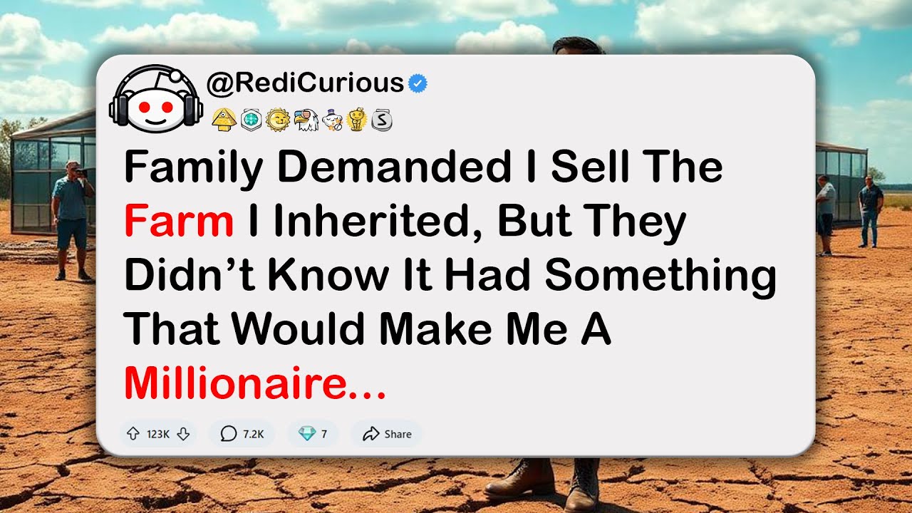 Family Demanded I Sell The Farm I Inherited, But They Didn’t Know It Had Something That Would Make..