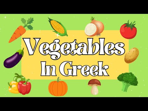 Learn Greek Vegetables: Fun Vocabulary for Kids!