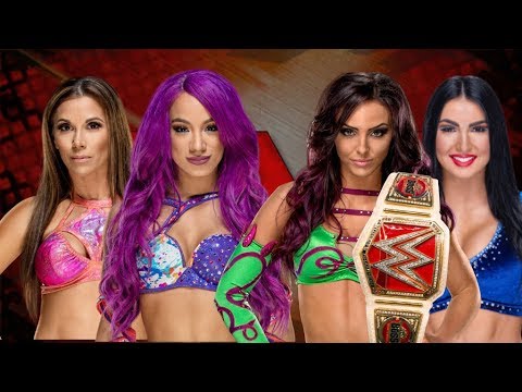 WWE 2K17 RAW SASHA BANKS & MICKIE JAMES VS THE ICONIC DUO