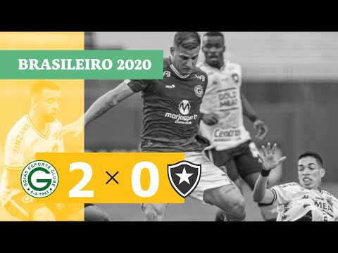 Goiás 2 x 0 Botafogo - Gols - 13/02/21 - Brasileirão 2020