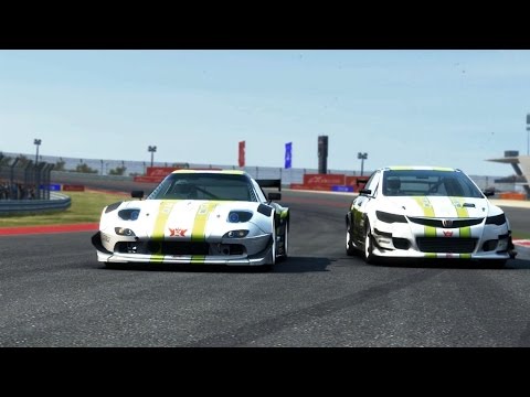 Grid Autosport Multiplayer Duel: Fully Upgraded 5ZIGEN Honda Civic vs Panspeed Mazda RX-7