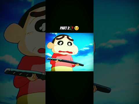 #shinchan cry🥀 for his friend 😞 || part 2 💔 || me roya song || #shorts