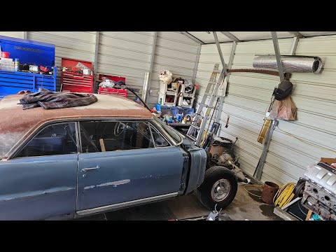Smoothing the firewall on my 64 Bonneville pt.3