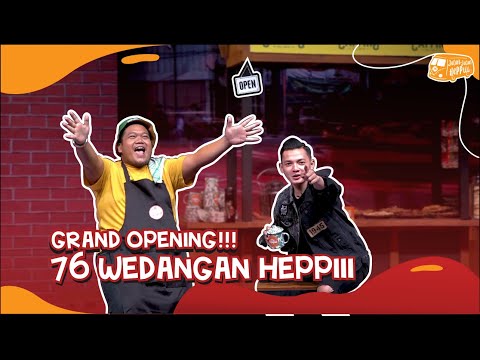 Baru Aja Buka, DORY dan TOPIK Bikin Ambyar Wedangan! | GRAND OPENING 76 WEDANGAN HEPPIII