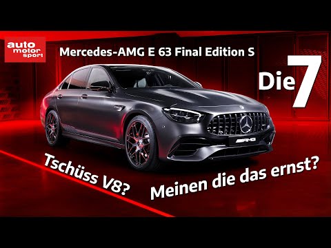 AMG-V8: Zukunft, Gegenwart und das Beste von damals I auto motor und sport