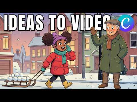 How to Make an Animated Cartoon Short Film With Lip Sync in Canva & AI!