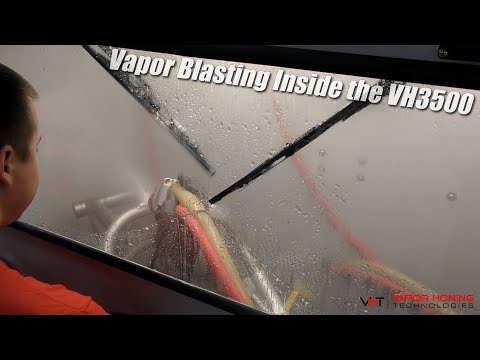 Vapor Blasting/Vapor Honing Inside the VH3500 - Vapor Honing Technologies