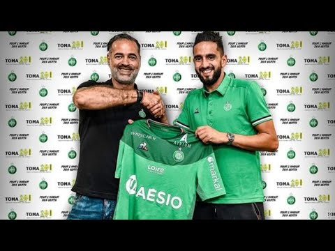 Ryad boudebouz - bienvenue à Saint Étienne -  buts exceptionnel / رياض بودبوز ينتقل إلى سانت إتيان