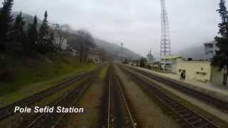 preview picture of video 'Gopro - Extra Train Time Lapse Savadkooh'