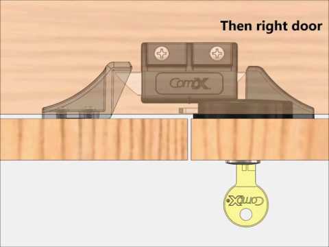 Compx Double Door Latch