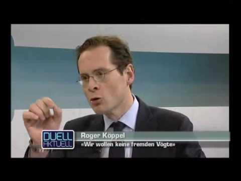 Telem1 8.12.2009 Roger Koeppel Schawinski Part 2