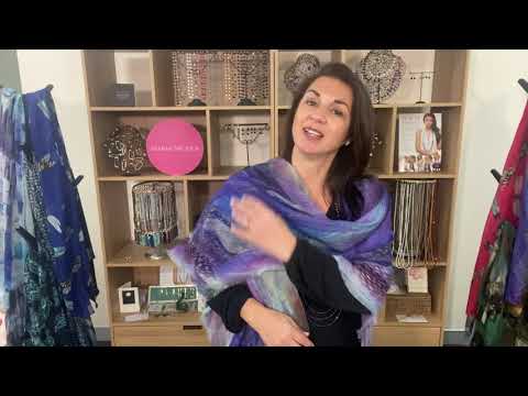 Cape - purple rain - Maria Nicola