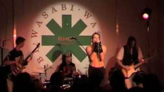 wasabi band,  purple stain