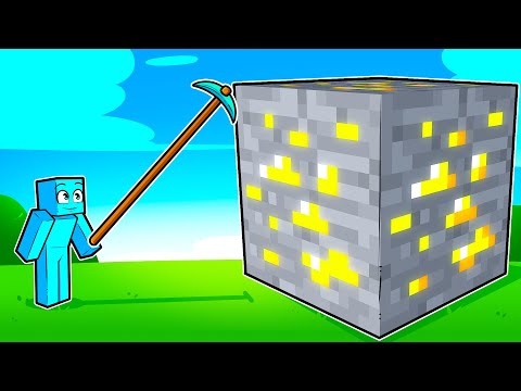 Quebrando 1 Milhão de Blocos no Minecraft!