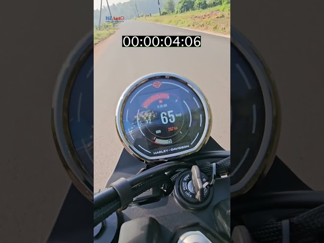 Here's how quickly the Harley-Davidson X440 T can accelerate from 0 to 100 kmph.