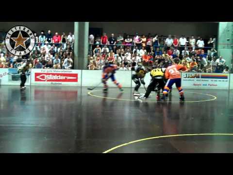 Powerplay goal: Vesterbro Starz v. SHC Rossemaison at Skater Hockey European Cup 2009, Delemont