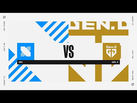 DRX VS GEN.G - SEMIS 2 - MAPA 1 - WORLDS - 2022 - LEAGUE OF LEGENDS