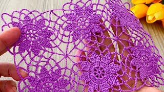 💜Perfect Crochet💜 How to Make a Square Motif Pattern for All Designs