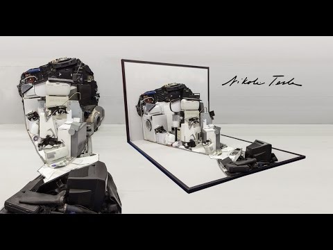 Nikola Tesla - 3D Anamorphosis (OFFICIAL VIDEO)