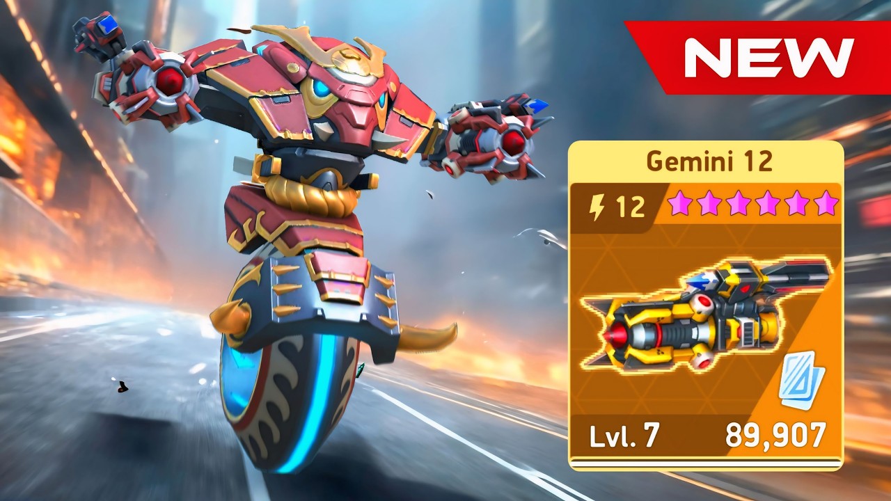 NEW WEAPON Gemini 12 & Killshot Nomad Slingshot - Mech Arena