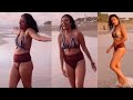 Amala Paul Enjoying At Kovalam Beach Actress Amala Paul Latest Videos Amala Paul Bikini Videos