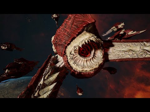 Skalgrim Mod 2021: Pyroclastic Titan - Tyranids vs Space Marines - Battlefleet Gothic Armada 2